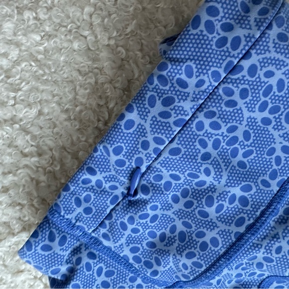 Sweaty Betty size S bluish purple pattern Power leggings - Picture 4 of 5